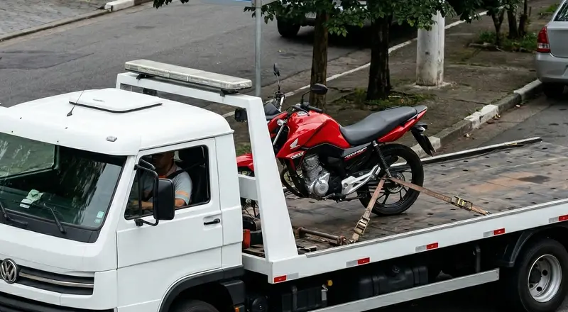 Reboque de moto em Mauá – guincho especializado para motocicletas
